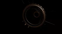sci-fi wheel extended 3D model