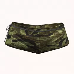 Sexy Green Army Shorts Low-poly  3D model