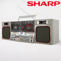 Sharp GF-800Z 3D model