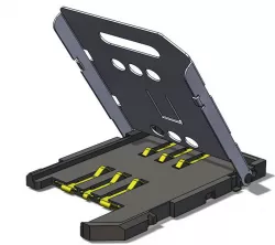 Sim Card Holder, Molex, 47388001