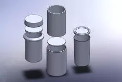 simple yoghurt-ready vessel
