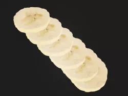 Slice of Banana - All in One Low-poly  3D model