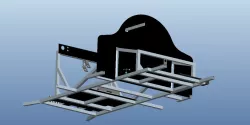 Space Frame Aluminum Car Chassis, suitable for an Electric Car