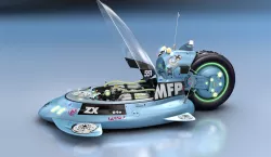 SPACE PURSUIT MFP DISC DRIVER 3D model