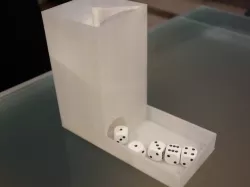 Spiral Dice Tower