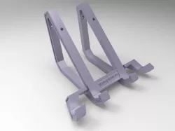 Squared wall pad support - Transformers theme