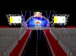 Stage 3D model