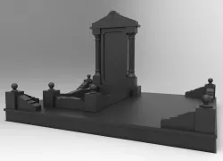 Tombstone 3D model