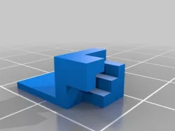 Tool holder for minecraft figures(new Steve)