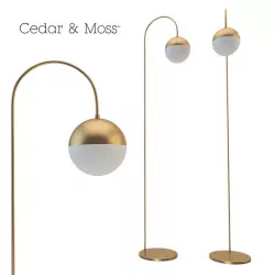 Torcher Cedar and Moss Floor Lamp 3D model