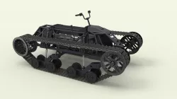 Tracked vehicle 4 3D model