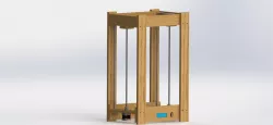 Wooden 3D printer frame