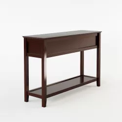Wooden Console Table 3D model