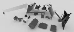 Yacht-Marine Equipment 3D model