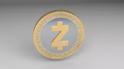 Zcash Coin 3D - ZEC Coin 3D model