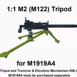 1:1 M2 (M122) Tripod for M1919 Machine Gun Prop