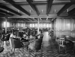 1/200 Titanic 2nd Class Smoking Room Furniture