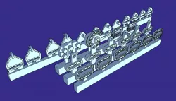 1/24 scale 6-point Racing Seatbelt. Updated!