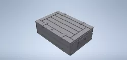 1/35  8mm Mauser / K98 Ammo Crate (Tiger 121 Fender Box)