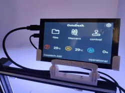 2020 7" chinese touchscreen mount for Octoprint-TFT/TouchUI/Repetier Server - fits Prusa Bear, Creality, Geeetech, Adimlab