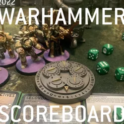 2022 Warhammer 40K Scoreboard
