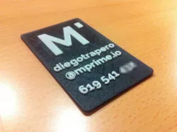 3D printed business card