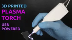 3D Printed USB Powered Plasma Torch