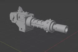 40K Ork Machine Gun replica