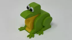 A 3D Printed Simple Mechanical Frog.