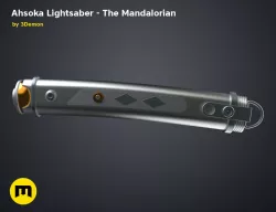 Ahsoka Short Lightsaber - The Mandalorian