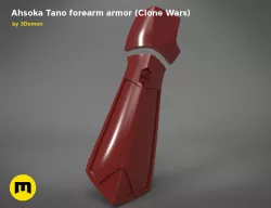 Ahsoka Tano, Clone Wars Forearm Armor