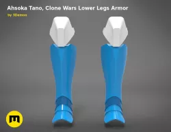 Ahsoka Tano, Clone Wars Lower Legs Armor