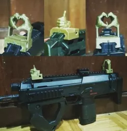 airsoft funny iron sights