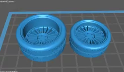 alpina model car wheels