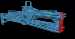 Altered Carbon AKS-74  airsoft gun