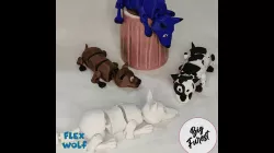 ARTICULATED WOLF AND DOG