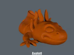 Axolotl (Easy print no support)