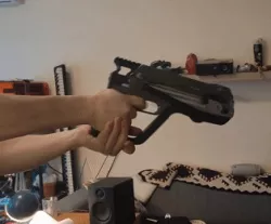 BARABA  repeating crossbow pistol with aluminum profile core