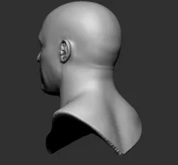 BASEMESH HEAD MALE - male head