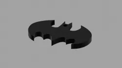 Batman Logo Keychain