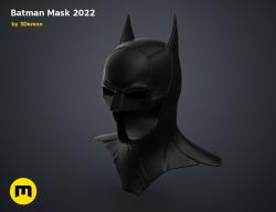 Fichier STL gratuit masque batman 🪖・Modèle pour imprimante 3D à