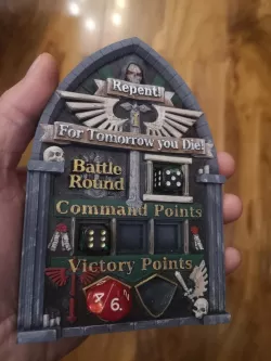 Battle Round Tracker, New! 40k, 9th Edition, Warhammer 40000