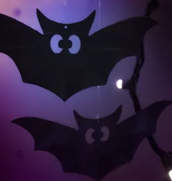 Baty Bats Halloween dangly