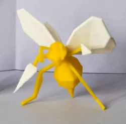 Beedrill Low Poly Pokemon