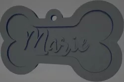 Bicolor Dog Collar "Marie" - Collar bicolor para perro "Marie"