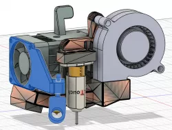 Biqu h2 Endoscope mount