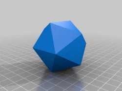 Blank d20