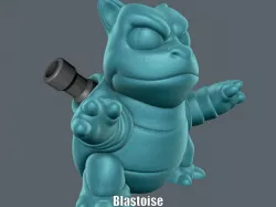 Blastoise (Easy print no support)