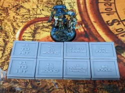 Buff and Debuff marker tokens