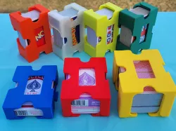 Card game storage case and draw & discard tray all in one! Kids ruin the boxes to your card games?  - Uno/phase 10 sized